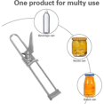 thumbnail image 4 of Stainless Steel Bottle Opener Non-slip Adjustable Can Opener Jam Bottle Opener Cap wringer Kitchen tools, 4 of 4