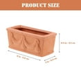 thumbnail image 4 of 3pcs Mini Terracotta Clay Flower Pots Tiny Cactus Pots Small Succulent Planter Nursery Plant Pot for Home, 4 of 5