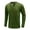 Green, variant on IROINNID Mens Pullover Shirts Long Sleeve Stand-up Collar Fashion T-shirt Long-sleeved Pullover Stand-up Collar Collar Blouse Tops,Green