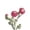 D, variant on DefiDgd Fake Flower Branch,3 Heads Faux Peony Silk Blooms with Green Leaves,Fake Floral Arrangement for Vase Filler Living Room Dining Table Wedding Centerpiece Home Decor(A)