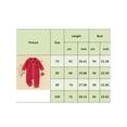 thumbnail image 4 of Suealasg Baby Boys Girls One-piece Pajamas Buttons Footed Jumpsuits Pajamas Long Sleeve Turn-Down Sleepwear Loungewear Infant Girls Boys Fall Romper Nightwear, 4 of 8