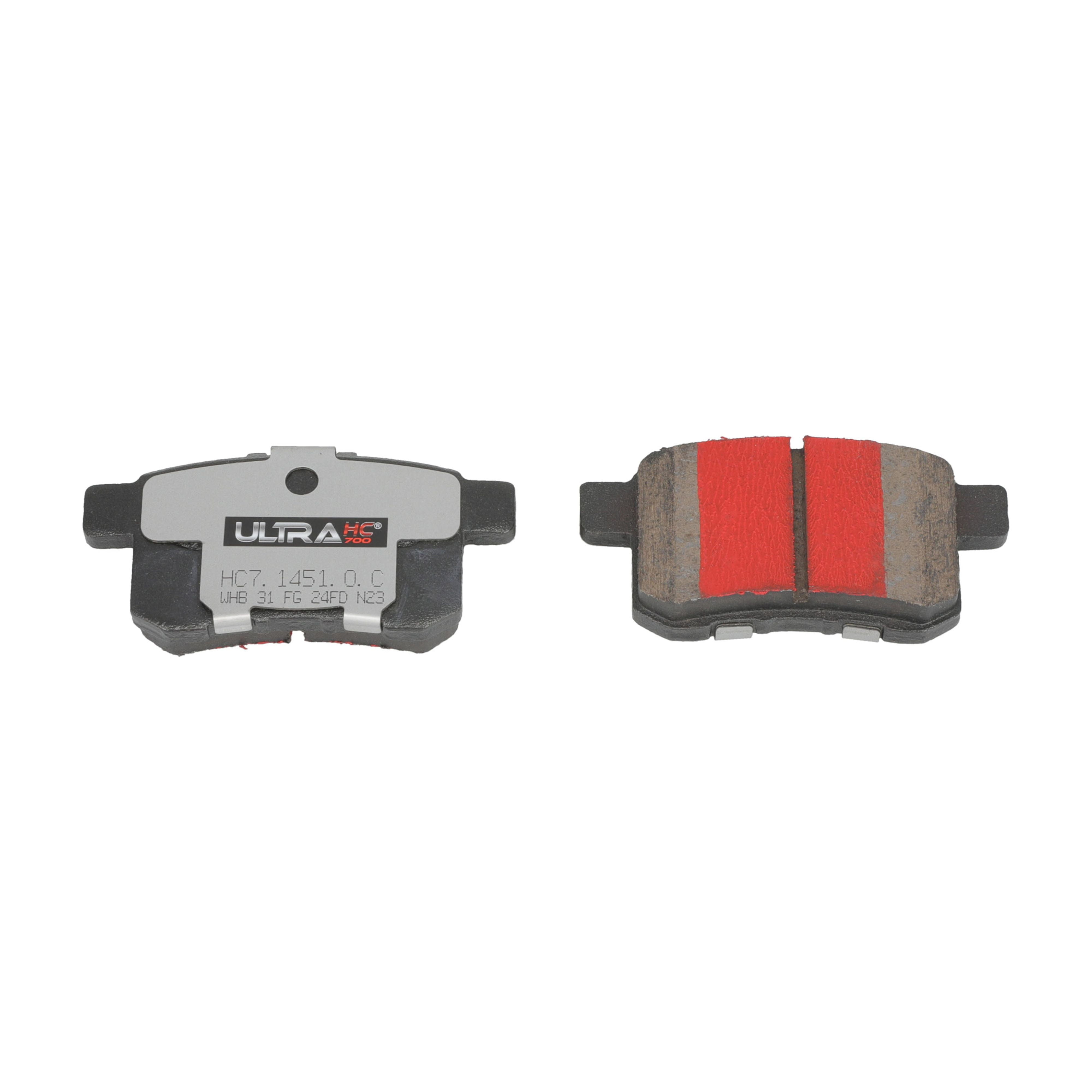 UltraHC 700 Brake Pad Set, Rear HC7.1451.0.C, Honda Accord 2008