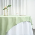 thumbnail image 4 of BalsaCircle 6 Pieces 70" x 70" Sage Green Square Polyester Tablecloths Table Cover Linens, 4 of 8