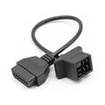 thumbnail image 3 of mmirethe Car 6 Pin to 16 Pin OBDII Adapter Replacement DC 12V Detachable Automotive Connector Extender Extension Cable Accessories, 3 of 6