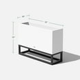 thumbnail image 3 of Veradek Block Series Raised Long Box Plastic Planter - (32 in., White), 3 of 9