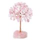 thumbnail image 1 of Rose Quartz Crystal Tree,Artificial Crystal and Healing Stone Tree Crystal Stone Tree Gem Tree.Valen, 1 of 5