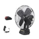 thumbnail image 4 of Ventilador de pie para camping con 2 velocidades, 1200 mAh, inalámbrico, para oficina, tienda de campaña, interior 10 secciones, 4 of 9