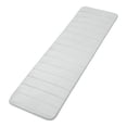 thumbnail image 2 of Memory Foam Rug Pad, Extra-Long Bathroom Memory Foam Water-Absorbing Non-Odorous Mat, Pruboru Water Absorbent And Machine Washable Bath Rug Runner for Bathroom Shower (1Pc, Gray, 15.7In × 47.2In), 2 of 7