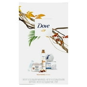 Dove 4-pc Restoring Ritual Holiday Gift Set (Shower Mousse, Body Polish, Beauty Bar with Bonus Pouf)