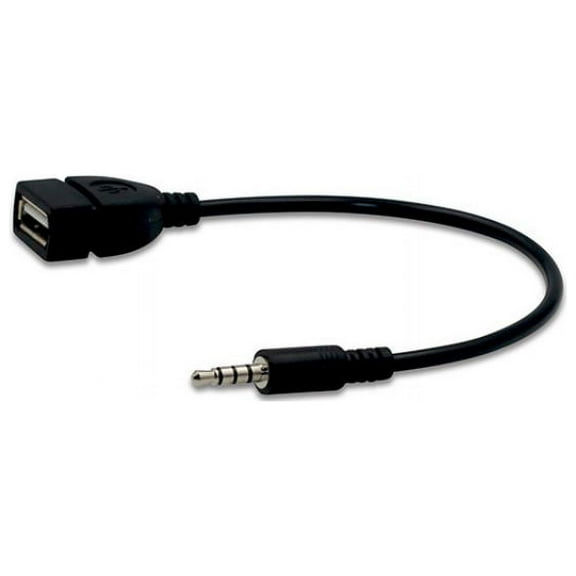 Car AUX Audio Cable to USB Car Audio Cable OTG Car Electronics For Play Music Automotive USB Female Connect Cable