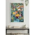 thumbnail image 7 of Kate and Laurel Sylvie Afternoon Delight Framed Canvas Wall Art by Leah Nadeau, 23x33 White, Decorative Abstract Print for Wall, 7 of 7