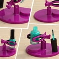 thumbnail image 4 of Seitruly Soporte para botella de esmalte de uñas, accesorio para manicura, soporte para Manos libres, herramienta de asiento, expositor, Clip de Type11 NO11 Seitruly CE0450-03B, 4 of 5