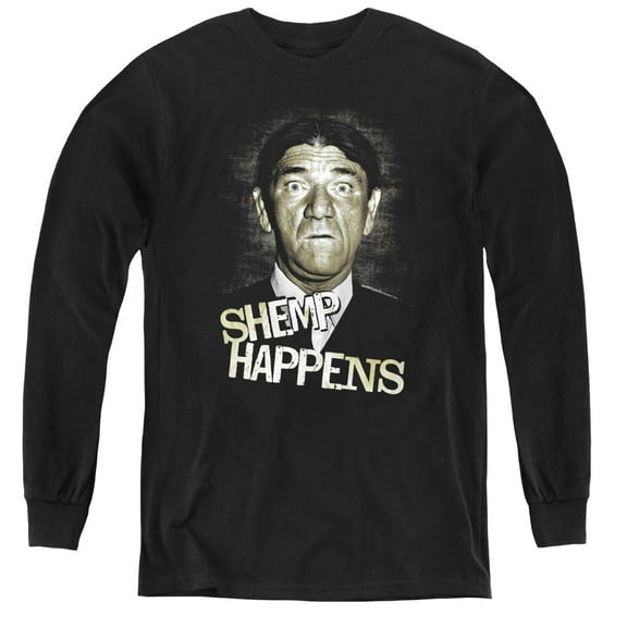 Three Stooges - Shemp Happens - Youth Long Sleeve Shirt - X-Large