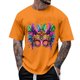 thumbnail image 1 of Tops para hombre, blusas y camisas de manga corta con cuello redondo para hombre, camisetas casuales con estampado de moda para hombre, blusa de manga corta, blusa de poliéster para hombre., 1 of 5