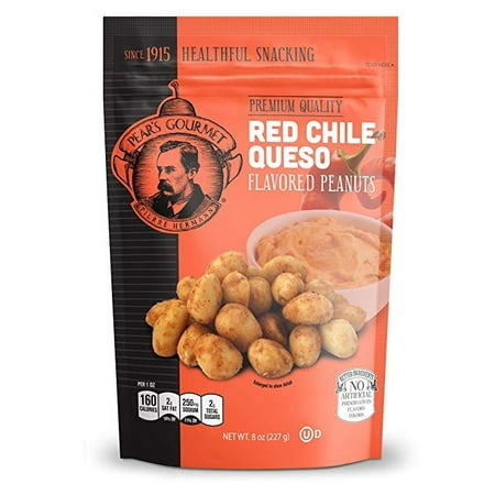 Red Chile Queso Flavored Peanuts - Keto Friendly - 8 oz