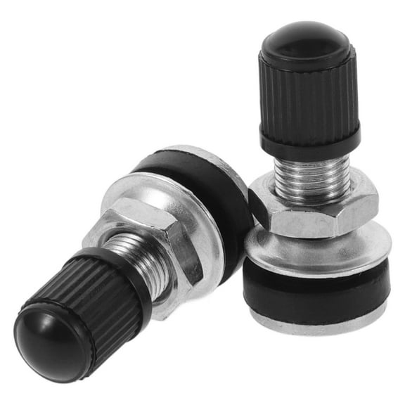 BESTONZON 2Pcs Copper Tubeless Valve Stem for Vehicle Tires Designed for Fast Installation and High Durability