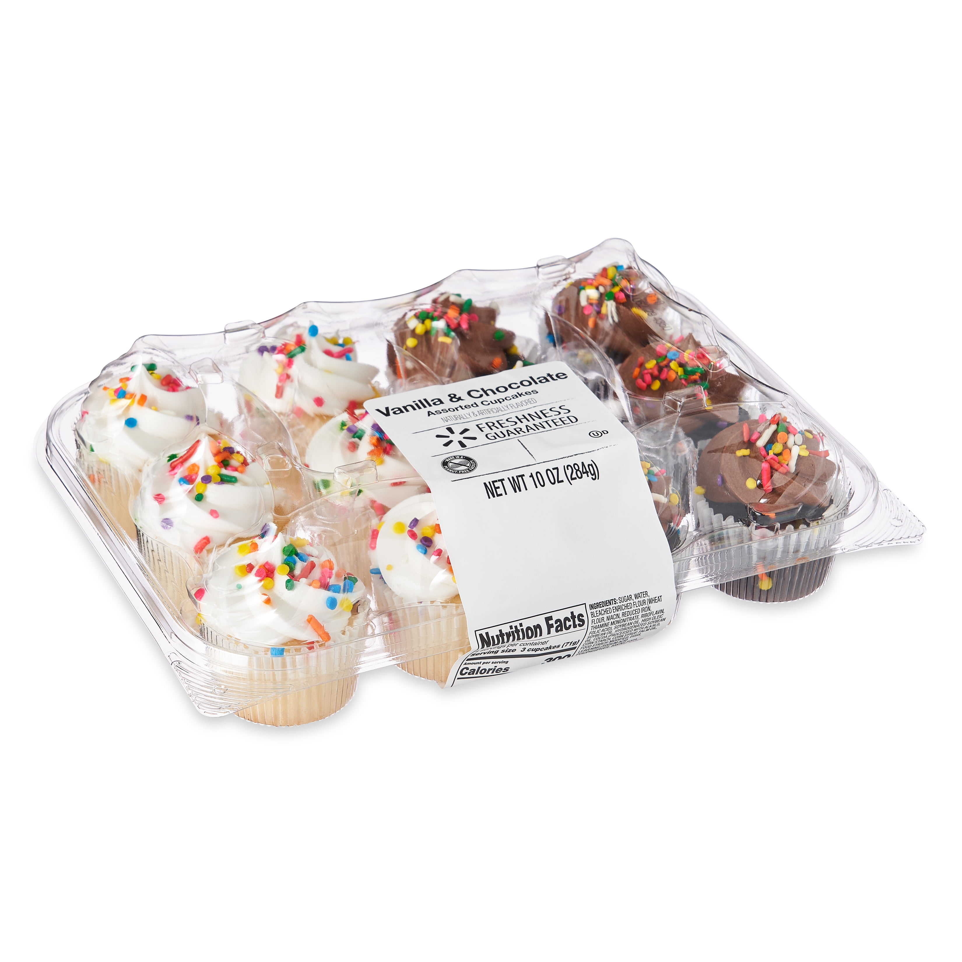 openbaar Weglaten Moeras Freshness Guaranteed Vanilla & Chocolate Mini Cupcakes, 10 oz, 12 Count -  Walmart.com
