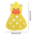 thumbnail image 4 of Sac de Rangement en Filet pour Jouets de Bain pour Bébé, Dessin Animé, Grande Capacité, Support pour Jouets de Bain, 4 of 5