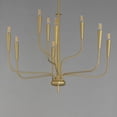 thumbnail image 5 of 24819SBR Maxim Lighting Vela - 9 Light Chandelier-24 Inches Tall and 32 Inches Wide-Satin Brass Finish    -Traditional Installation, 5 of 5