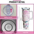 thumbnail image 5 of 40 oz Chaos Coordinator Tumbler with Handle Lid and Straw, Thank You Gifts for Women, Coworker, Manager, Employee Appreciation - Chaos Coordinator Gifts Cup Teacher Appreciation Gift, 5 of 6