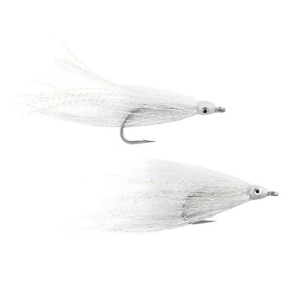 SPRO Bucktail Teaser Hooks - 3/0 - White, 4.25