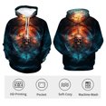 thumbnail image 3 of WHNBCW Funny Pirate Hoodie Pirate Skull Graphic Sweatshirt, 3 of 7
