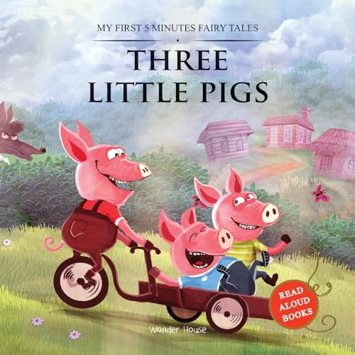 Pre-Owned My First 5 Minutes Fairy Tales Three little pigs : Traditional Fairy Tales For Children (Abridged and Retold), 9789388144797, 9388144791, Paperback,