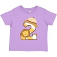 thumbnail image 3 of Inktastic 2nd Birthday Safari Lion 2 Year Old Boys or Girls Toddler T-Shirt, 3 of 5
