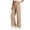 0_@Khaki288, variant on Kiijoy Girls School Uniform Straight Leg Chino Trousers Casual Pants, Black, Sizes 5-6