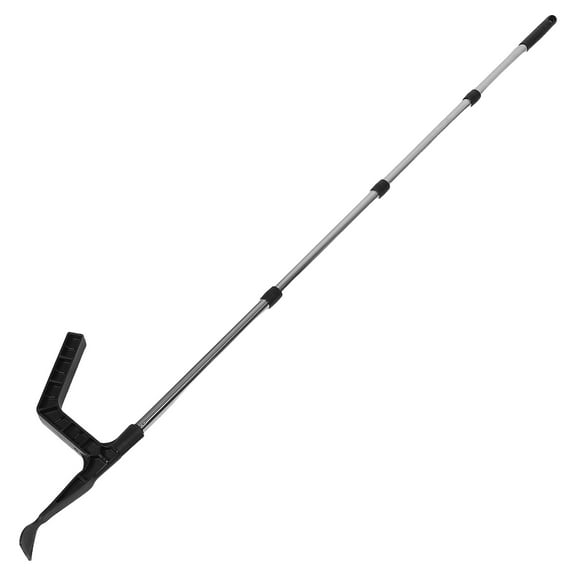 BESTYASH Gutter Cleaning Pole with Scoop, Extendable Roof Leaf and Debris Remover, Multipurpose Outdoor Cleaning Tool