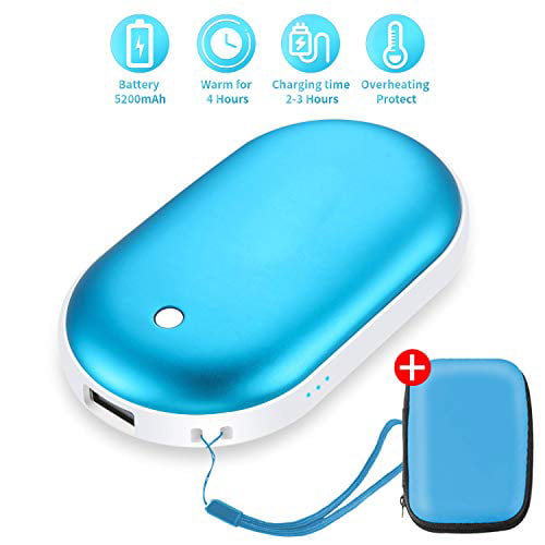 Hand Warmer Cobblestone USB Charging Treasure Rechargeable Double-Sided T9N1 