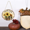 thumbnail image 3 of Vintage Otoño Madera Colgar coración Perchas Flor Zulema Signo de la puerta delantera, 3 of 7