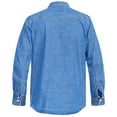 thumbnail image 2 of Duke Mens D555 Western Denim Kingsize Shirt, 2 of 4