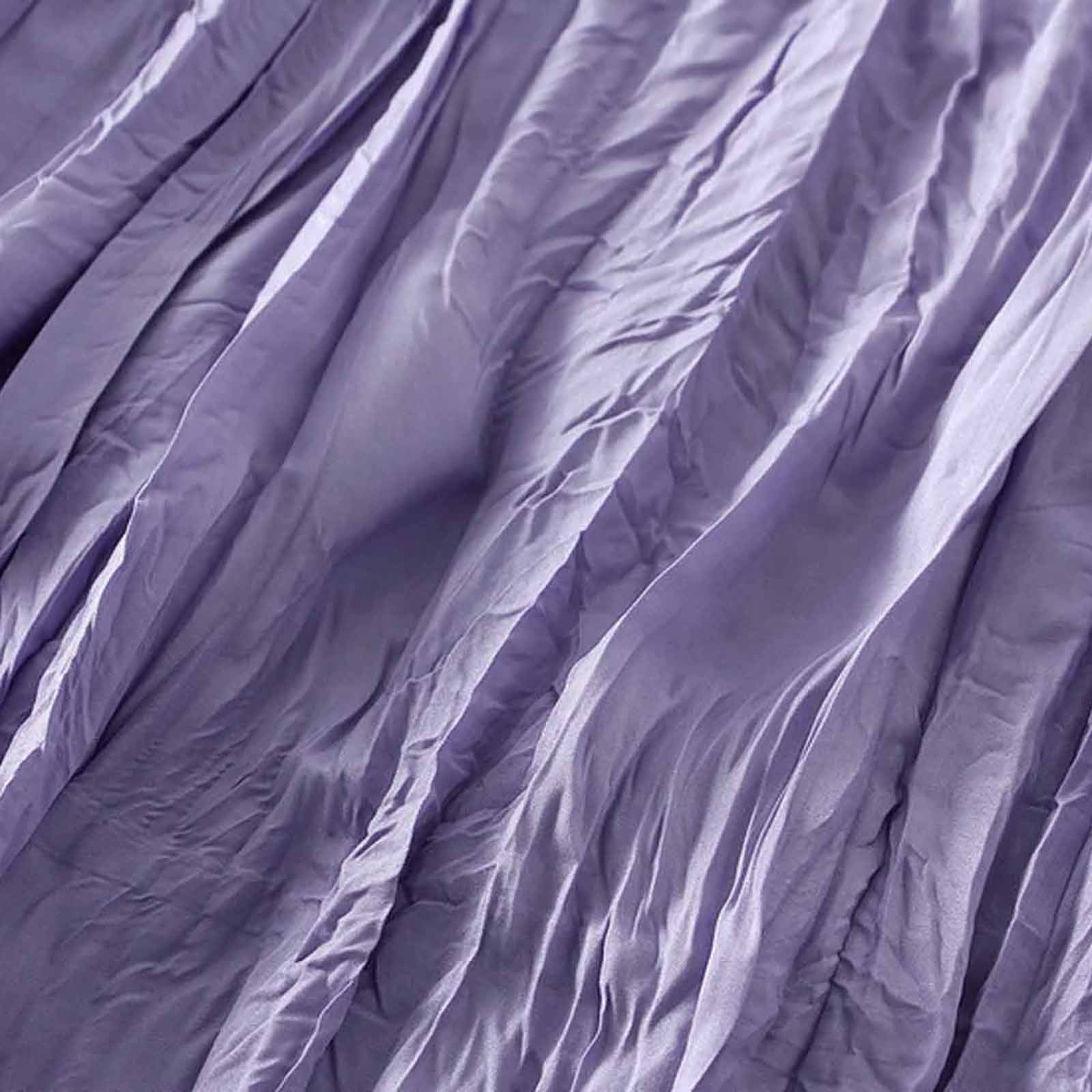 Cavosen Womens Summer Skirts Mid Length Calf Length Skirts Pleated Pencil Skirts High Elastic Waist Solid Color Summer Skirts Flowy Slimming Dress Athletic Beachwear Purple