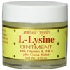 Basic Organics L-Lysine Ointment W/ Vitamin A, D & E Cocoa Butter, 0.875 Oz