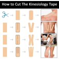 thumbnail image 4 of 4 Rouleaux de Ruban Kinésiologique 5m Ruban Adhésif Élastique de Soutien Musculaire Ruban Imperméable pour Musculation Respirant pour Exercice, 4 of 4