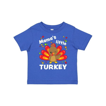 

Inktastic Mama s Little Turkey Gift Toddler Boy or Toddler Girl T-Shirt