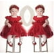 Bébé Bambin Fille Robe Fleur Princesse Fête de Mariage Concours Tulle TUTU Robes – image 1 sur 5