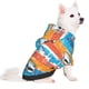 thumbnail image 2 of Fotbe Shark On Line Sudadera con Estampado para Perros Pequeños – Suéter con Capucha para Mascotas, Tela Suave de Forro Polar con Bolsillo-Small, 2 of 7