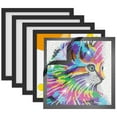 thumbnail image 2 of 5Pcs  Painting Frames Self-Adhesive Magnetic  Art Frame Easy to Use  Art Picture Frames Flexible PVC  Painting Frame for Wall Window Art Decor Inner Size 25×35cm/25×25cm, 2 of 10