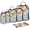 Multicolor 1, variant on Jiaoprinted Gingerbread Christmas Tree 6 Set Compression Packing Cubes for Travel Essentials, Christmas Cookie Lightweight Carry on Expandable Luggage Organizer Bags for Women Men