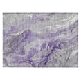 thumbnail image 2 of Addison Rugs Chantille Indoor/Outdoor Transitional Abstract Purple Washable Rectangle Rug, 1'8" x 2'6", 2 of 6