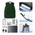 thumbnail image 4 of Fotbe Emerald Green Sparkling Mochila Ligera Casual para Laptop para Hombres y Mujeres, Mochila Impermeable de Uso Diario, Mochila para Universidad, 4 of 6