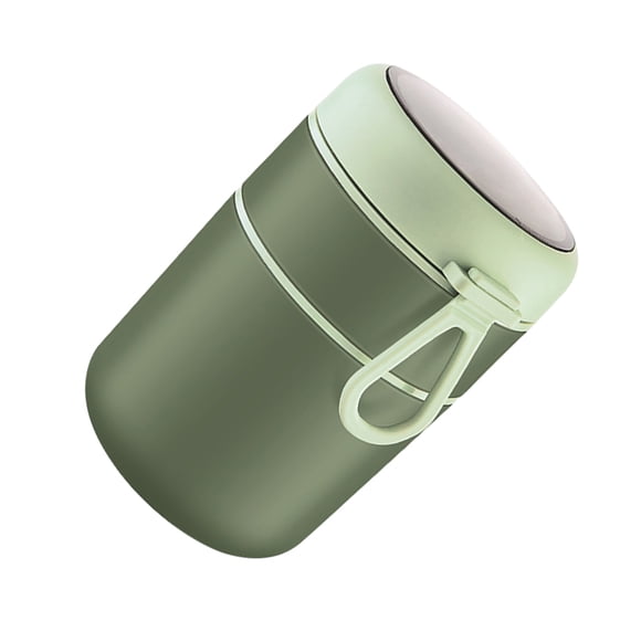 Injueey Frasco de comida de acero inoxidable duradero y conveniente para frascos de sopa para termo de comida caliente Mostrada 304 verde-710ml