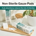 thumbnail image 3 of CareStock Gauze Sponge - Highly Absorbent, Medical-Grade Cotton Wound Dressing, First-Aid Essential - Non-Sterile 4-Ply Square, 2 x 2 in., 200 per Pack, 20 Packs, 4000 Total, 3 of 6