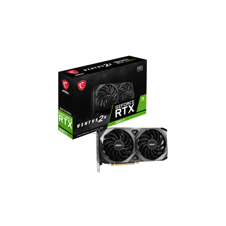 MSI Ventus GeForce RTX 3060 Ti 8GB GDDR6X PCI Express 4.0 Video