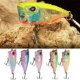 thumbnail image 4 of Vbestlife 5 Piezas de se?uelo de Pesca Flotante, 5 Piezas de plástico Mini Popper Flotante se?uelo Artificial se?uelos de Pesca Accesorio de Aparejos de Pescado Ecomeon no, 4 of 6