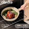 thumbnail image 4 of CAROTE 36-Piece Ceramic Cookware Set ,Detachable Nonstick Pots and Pans Setwith Lids, Induction Compatible, Oatmeal, 4 of 6