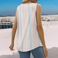thumbnail image 4 of Yubnlvae Pink Summer Tank Tops for Women 2025 Loose Fit Pleated Square Neck Sleeveless Shirt Curved Flowy Vest Basic Cotton Tee, L, 4 of 6