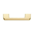 thumbnail image 3 of Utopia Alley Zinc Cabinet Pull, 3.75" Center to Center, Polished Gold, 3 of 9